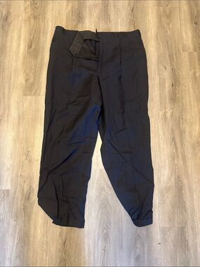 Men's Black Dress Pants - Classic Straight Fit